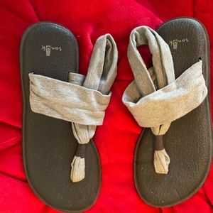 Sanuk sandals- worn a few times. Great condition